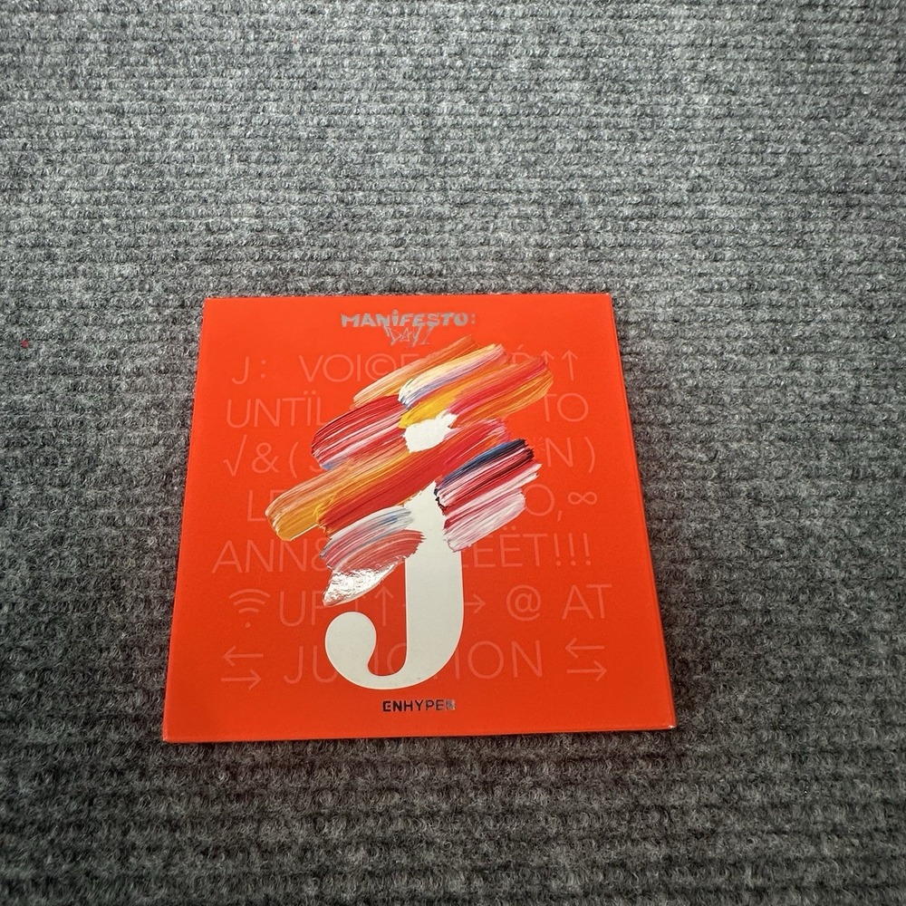 Manifesto : Day 1 [J : Engene Ver.]‎ by Enhypen (CD, 2022)